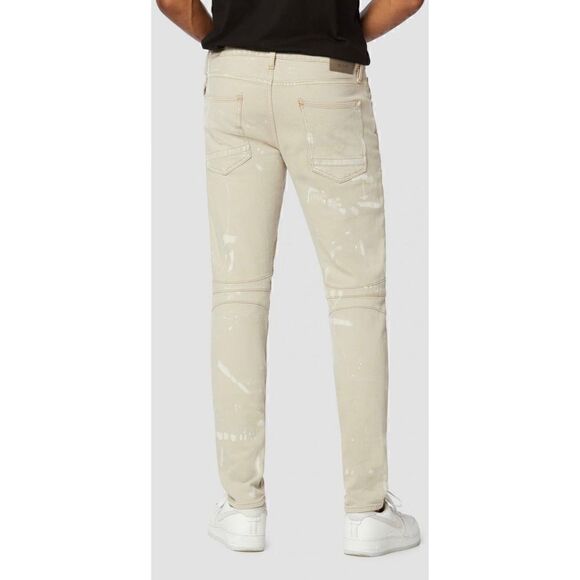 Hudson Blinder V2 Biker Jean in Lightscrapedpaint NWT Size 31 - Picture 4 of 13